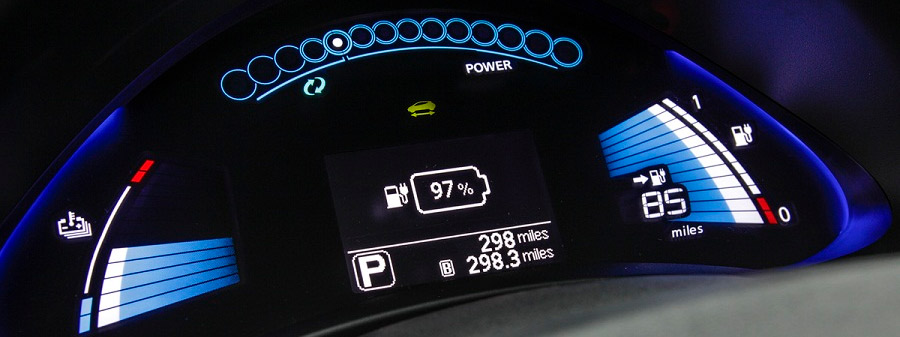 EV dashboard 