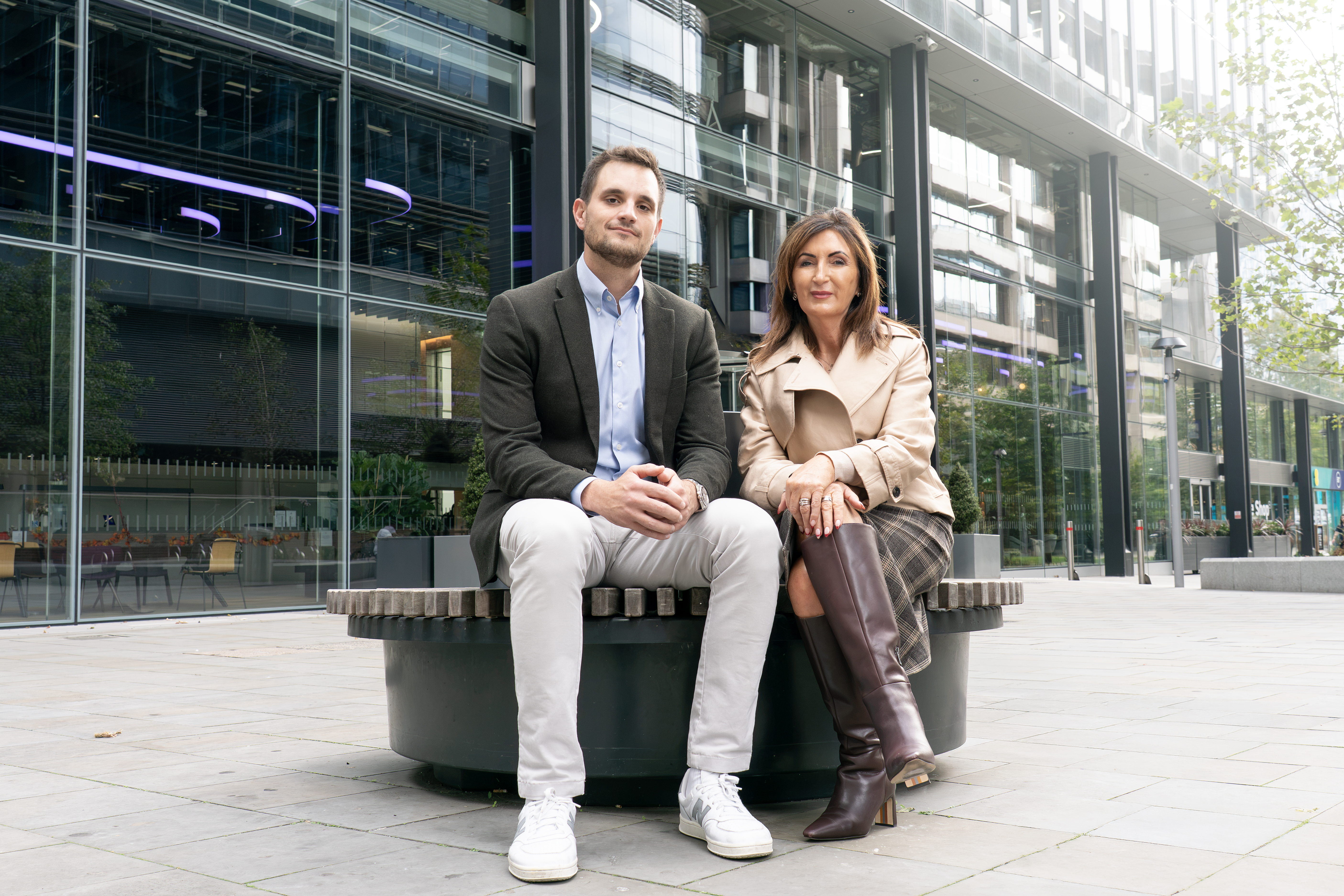 Aaron Jarvis, Geotab and Judy O'Keefe, Openreach