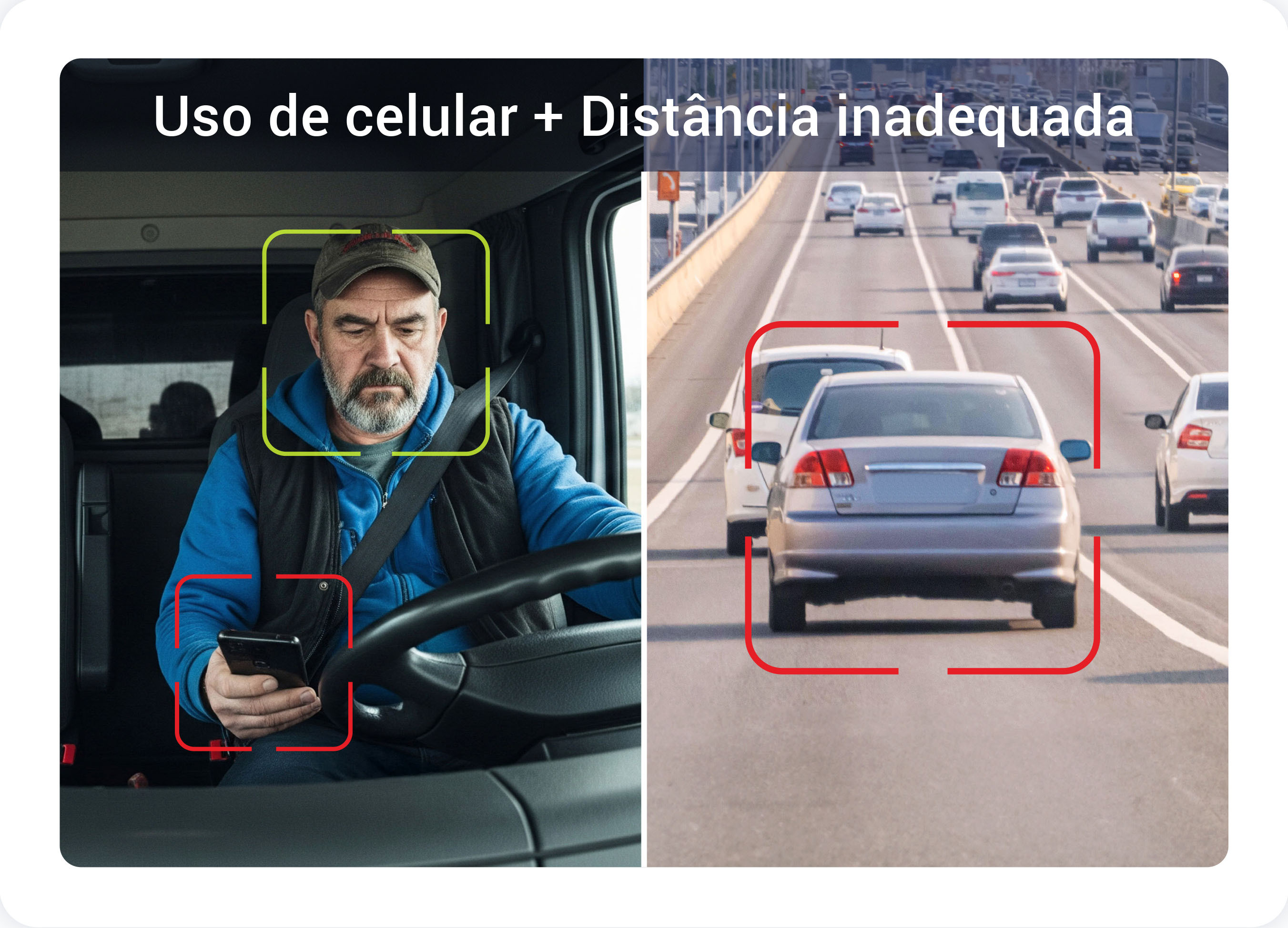 go focus plus identifying cellphone usage and tailgating