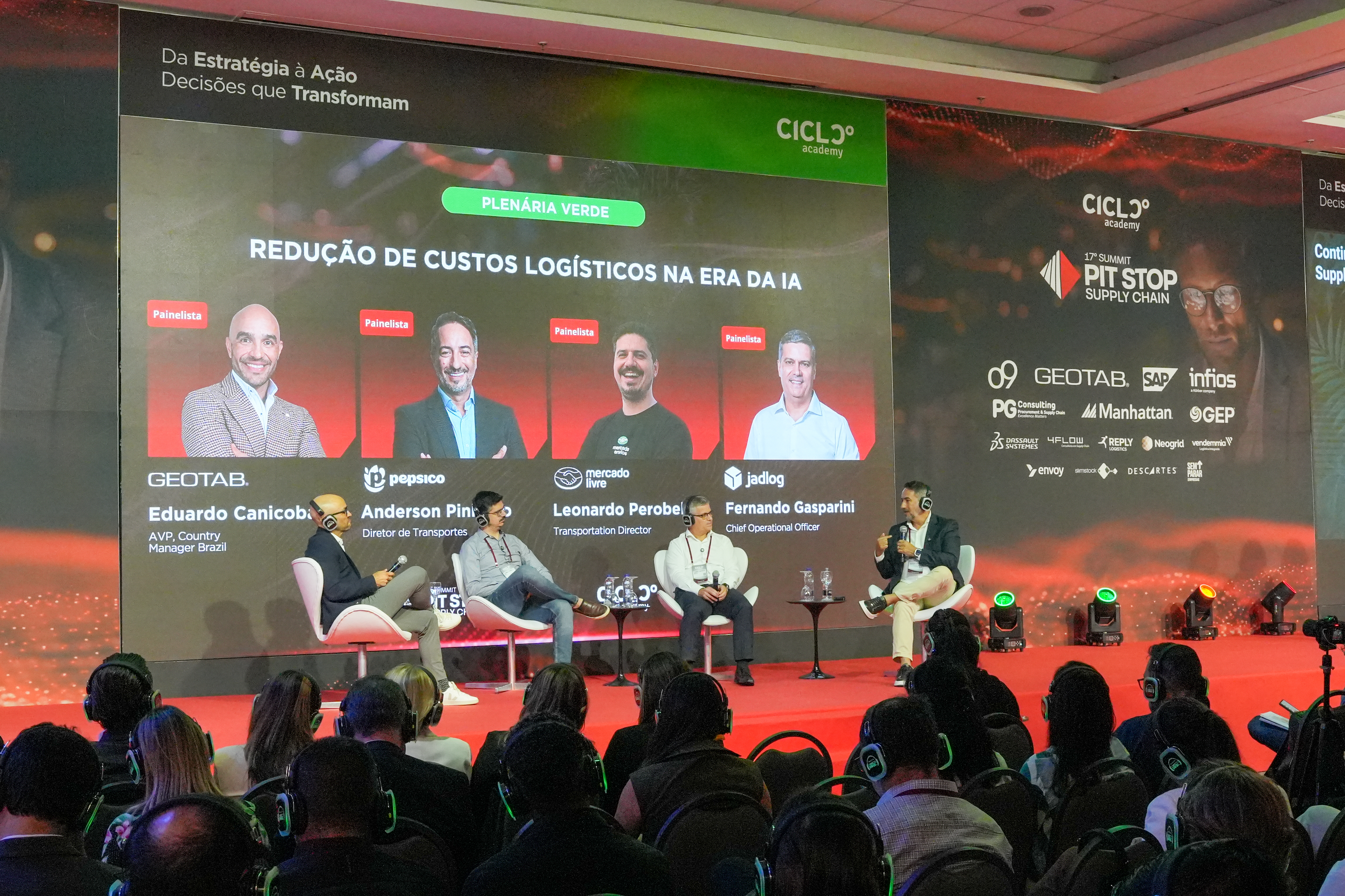 Eduardo Canicoba no evento de supply chain 