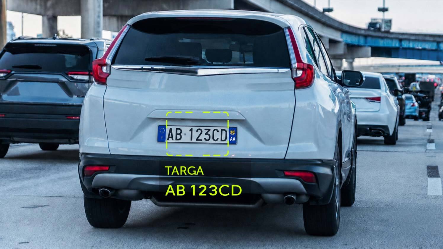 Riconoscimento automatico della targa di GO Focus Pro