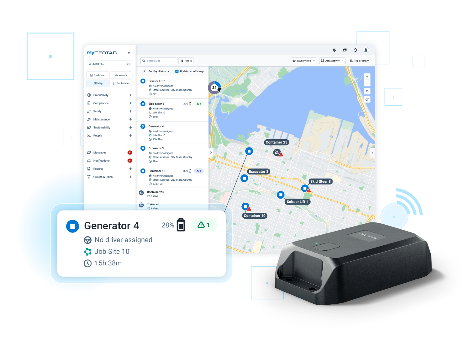 next gen go anywhere with mygeotab dashboard