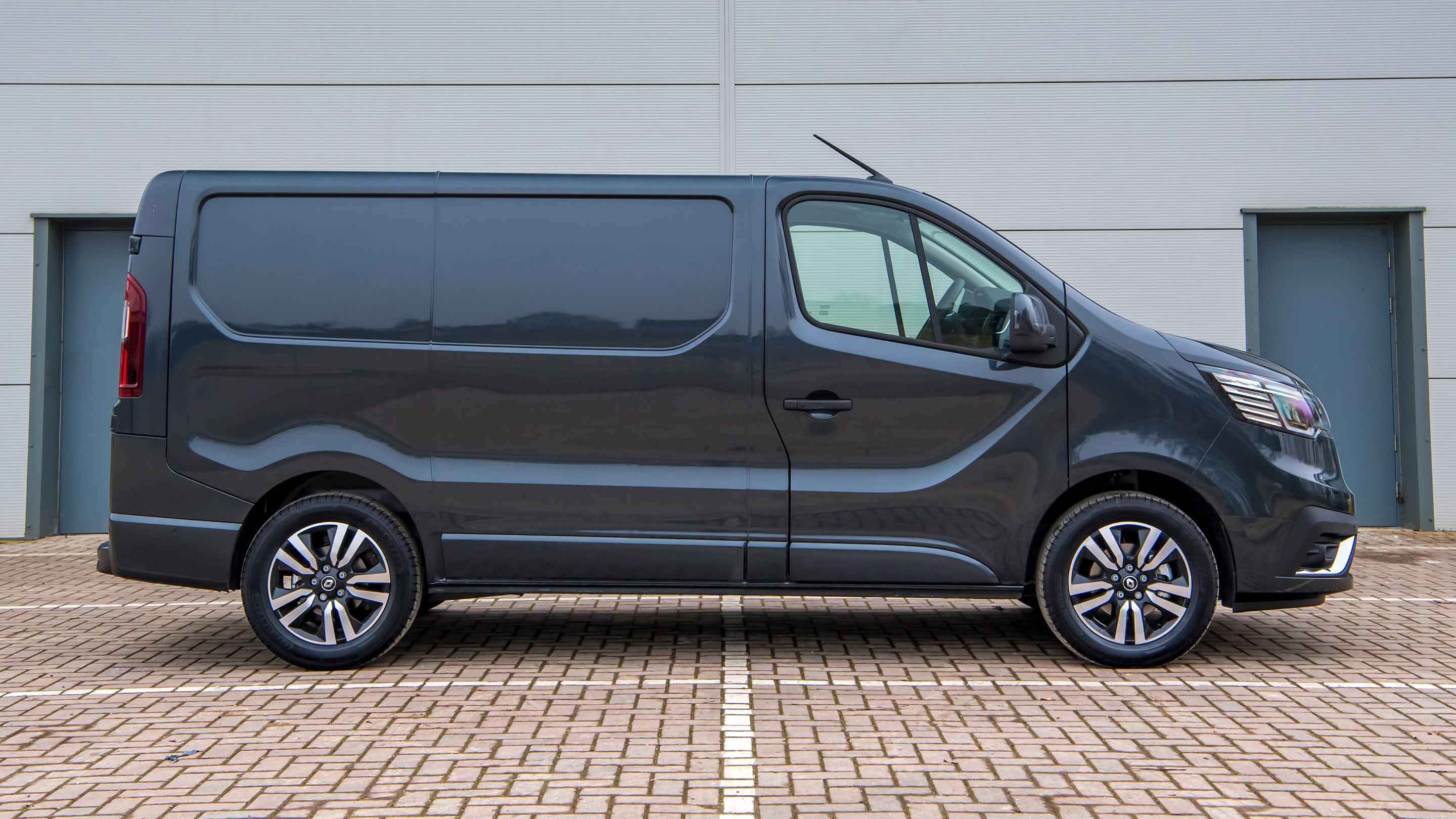 image of black van