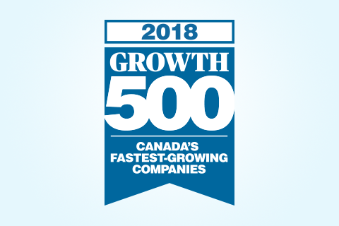 2018 Growth 500 logo