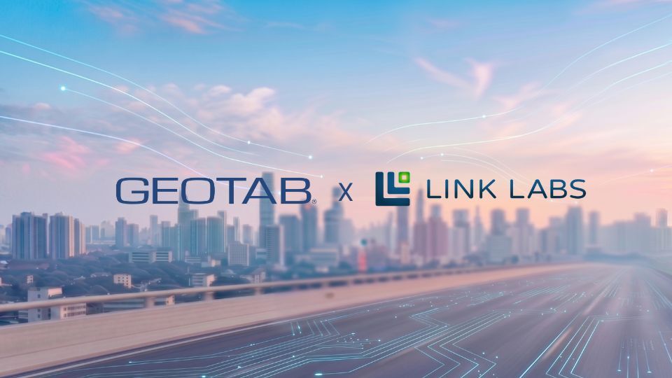 Geotab and Link Labs Logo