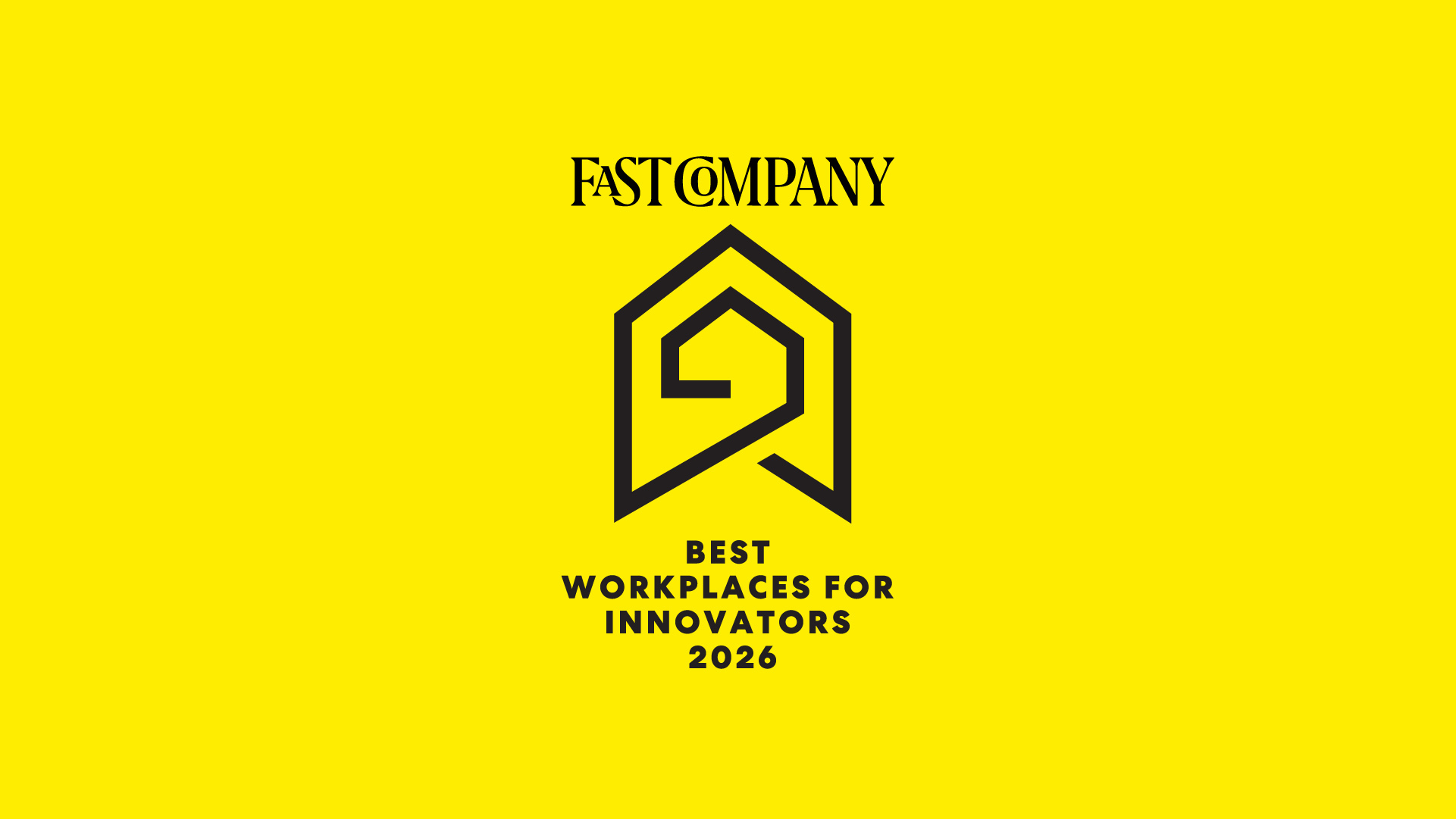 Fast Company Best Workplaces for Innovators Logo 2026