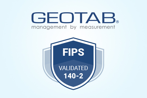 Geotab logo and FIPS validation logo
