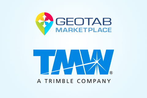 TMW & Geotab Marketplace logos