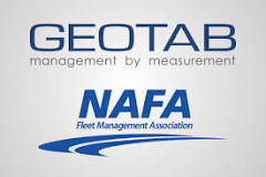 Geotab and NAFA logo