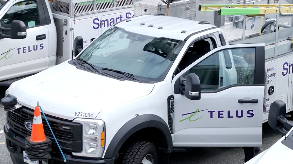 telus truck image