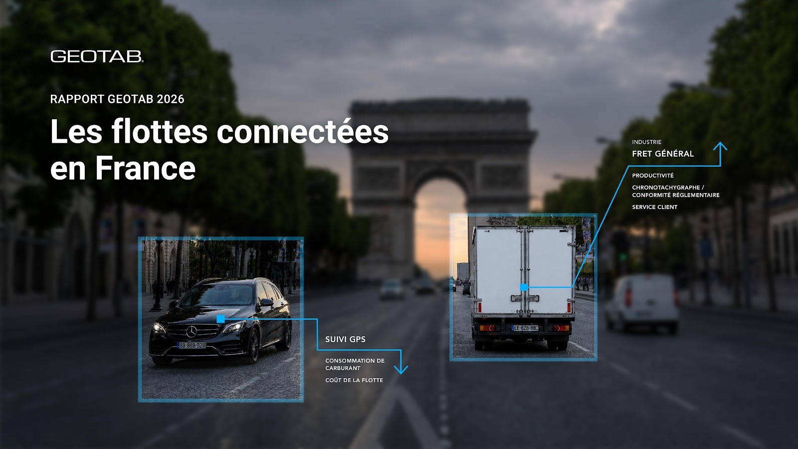 rapport Geotab 2026 : Les flottes connectées en France
