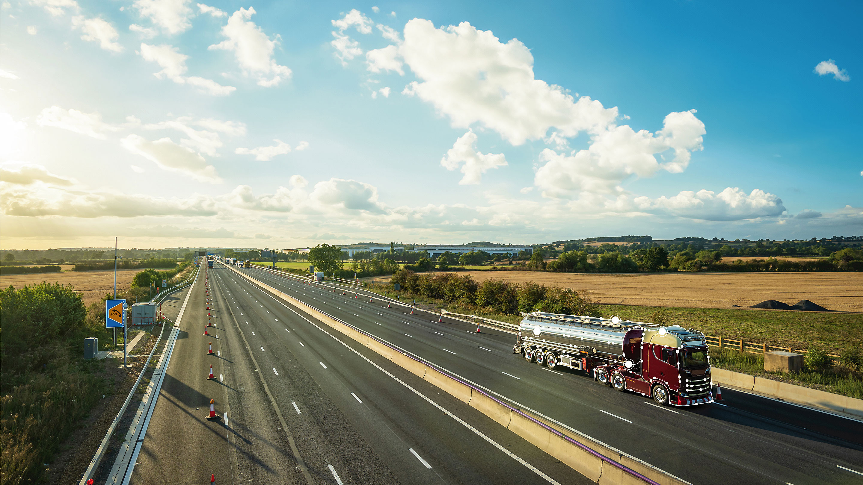 HGV on the road