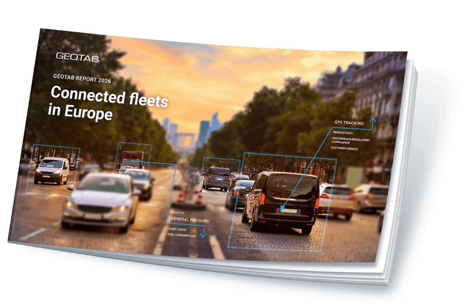 connected fleets report mockup