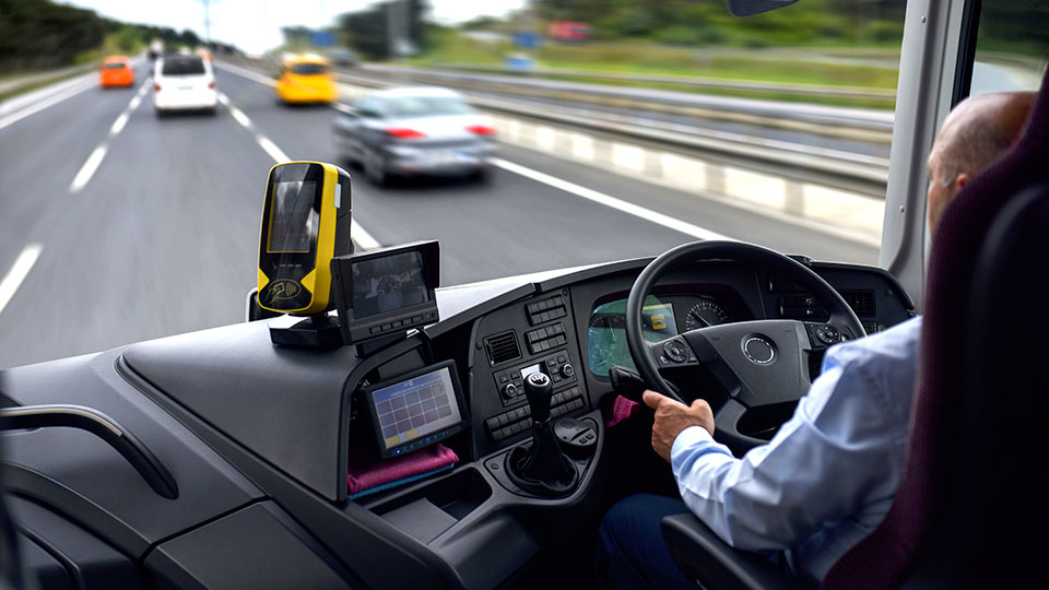 Vehicle with a dashboard camera