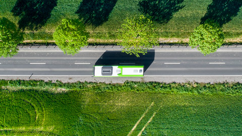 Green vehicle