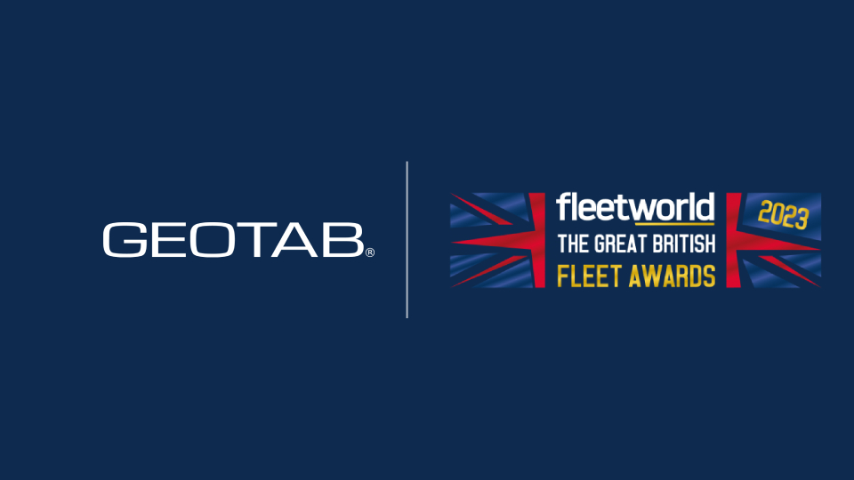 geotab and great british fleet awards logo