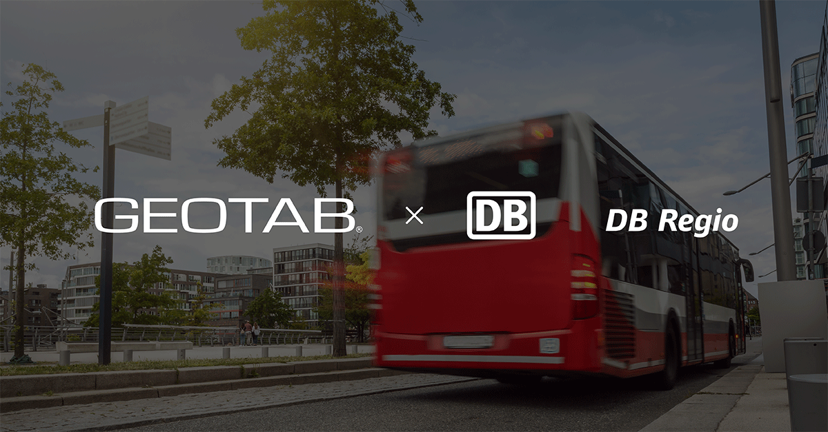 Geotab and DB Regio Bus Save Fuel and Reduce Emissions on the Way to a Climate-Neutral Fleet 